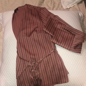 Topshop Wrap Blouse